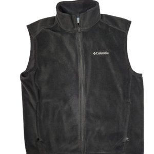 Columbia Black Fleece Men's Size Large Full Zip